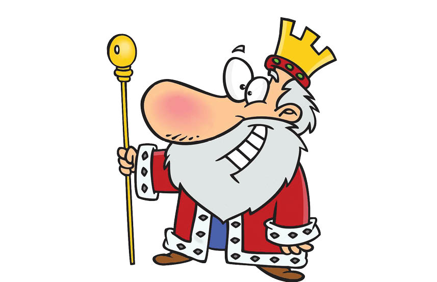 Cartoon king